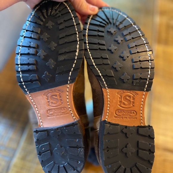 COPY - Sendra Boots Distressed Plaid Patchwork EUC Worn Once for a Few Hours - Picture 15 of 15